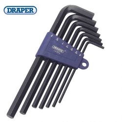 Draper - DRAPER 66446 Imperial Long Arm Hex Key Set, 7 Pcs