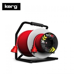 KERG - KERG Reel Extension Cord with Counter-Reel, 40m, 3x1,5mm2