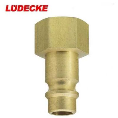 LÜDECKE ES 14 NI Stoper Uç (1/4” Dişi)