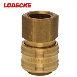 LUDECKE - LÜDECKE ES 38 I Couplings with Female Thread, 3/8