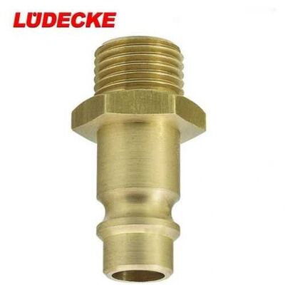 LÜDECKE ES 38 NA Stoper Uç (3/8” Erkek)