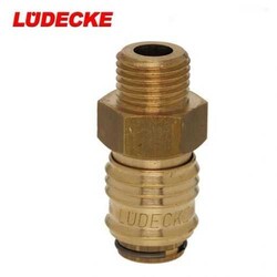 LUDECKE - LÜDECKE ESM 14 A Mini Stoper Gövde (1/4” Erkek)