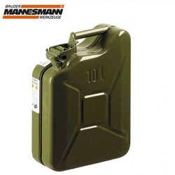 MANNESMANN - Mannesmann 048-T Steel Jerry Can, 10 lt