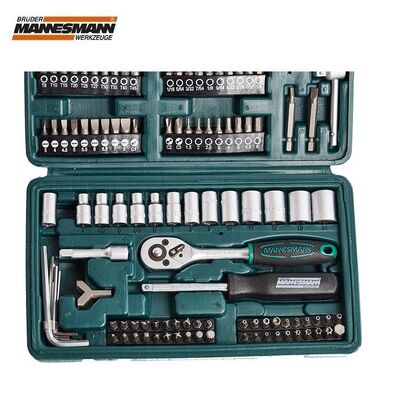 Mannesmann 29166 Lokma Anahtar Bits Uç Seti (130 Parça, 6.3 mm - 1/4