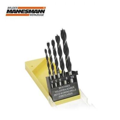 Mannesmann 519-5 SP Wood Drill Bit Set, 5Pcs