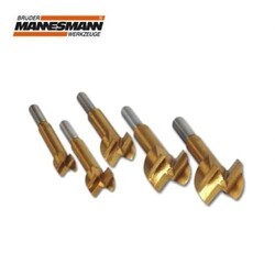 MANNESMANN - Mannesmann 54005 Forstner Bit Set, 5Pcs