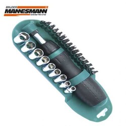 MANNESMANN - Mannesmann 11820 Bits - Socket Set, 26 Pcs.