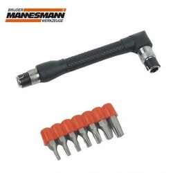 MANNESMANN - Mannesmann 287-T Replaceable Bit Screwdriver, T-Handle