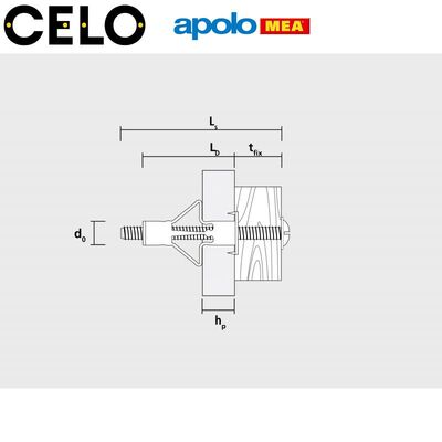 MEA HRM 5/32 Metal Boşluk Dübeli (11x65mm, 100 adet)