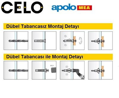 MEA HRM 5/32 Metal Boşluk Dübeli (11x65mm, 100 adet)