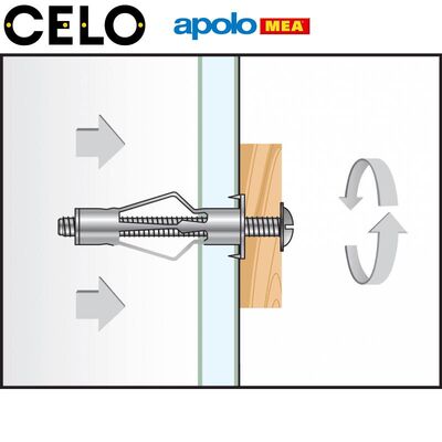 MEA HRM 6/16 Metal Boşluk Dübeli (13x52mm, 100 adet)