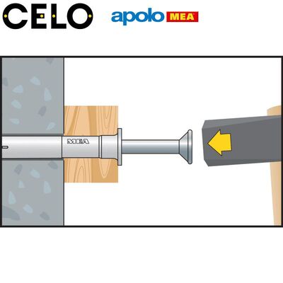 MEA NP Çakmalı Dübel (5x50mm, 100 adet)