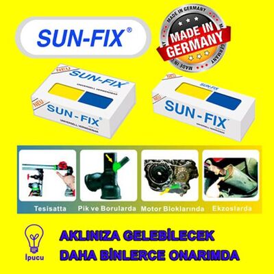 SUN-FIX Epoxy Adhesive, UNIVERSAL VERWENDBAR (100g, 24 Pcs)