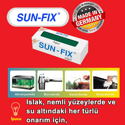 SUN-FIX Macun Kaynak, AQUA, 1 Adet