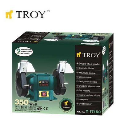 TROY 17150 Bench Grinder, Ø150 x 20mm x Ø32mm