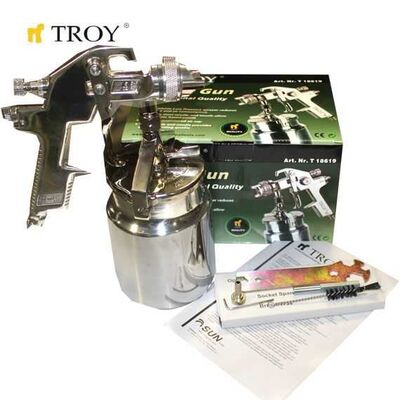 TROY 18619 Suction Feed Spray Gun, 1.8mm