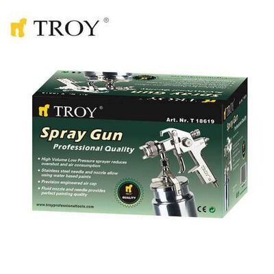 TROY 18619 Suction Feed Spray Gun, 1.8mm