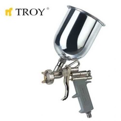 TROY - TROY 18670 Gravity Feed Spray Gun, 1.5mm