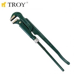 TROY - TROY 21000 Pipe Wrench Bent Nose, 1”