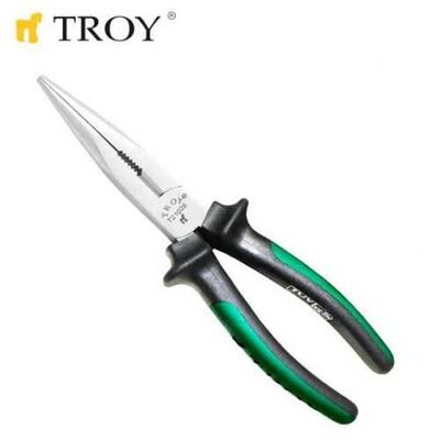 TROY 21026 Straight-Nose Plier, 160mm