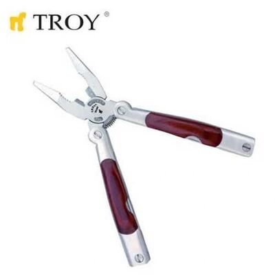 TROY 21091 Çok Amaçlı Cep Pensesi (10 Fonksiyonlu)