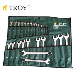 TROY - TROY 21525 Combination Spanner Set - 25Pcs, 6-32mm