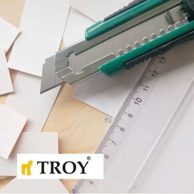 TROY 21600 Professional Box Cutter, 100x18mm