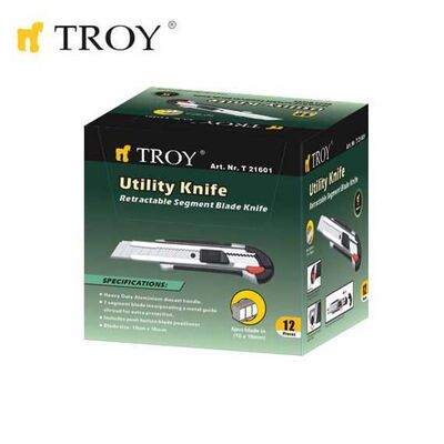 TROY 21601 Profesyonel Maket Bıçağı (100x18mm)