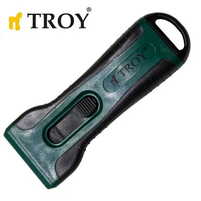 TROY 21607 Paint Scraper with 2 Spare Blades