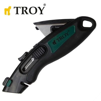 TROY 21608 Auto Retractable Utility Knife