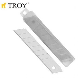 TROY - TROY 21610 Boxcutter Spare Blades, 80x9mm