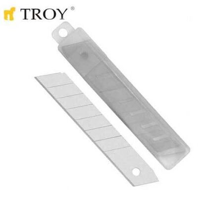 TROY 21610 Boxcutter Spare Blades, 80x9mm