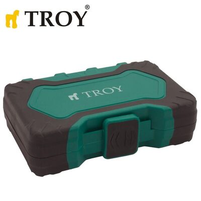 TROY 21948 Bits and Socket Set, 28 Pcs