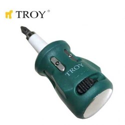 TROY - TROY 22004 Bits Uçlu Topaç Tornavida Seti, 1 Adet