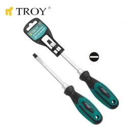 TROY - TROY 22101 Screwdriver - Slotted, 6,3x100mm