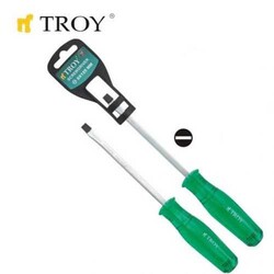 TROY - TROY 22131 Strike-Through Screwdriver - Slotted, 6,0x100mm