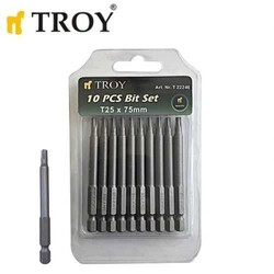 TROY - TROY 22246 Torx Bits Set, T 25x75mm