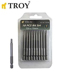 TROY - TROY 22246 Torx Bits Uç Seti (T 25x75mm)