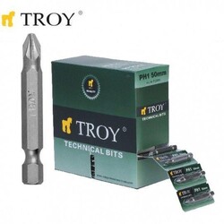 TROY - TROY 22256 Bits Set, PH2x50mm, 100Pcs