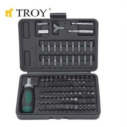 TROY - TROY 22309 Replaceable Bit Screwdriver Set, 101 Pcs