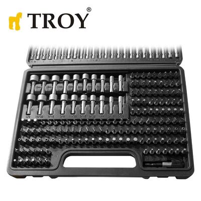 TROY 22310 Bits Uç Seti, 208 Parça