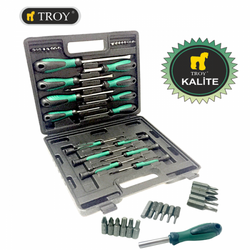 TROY - TROY 22332 Screwdriver Set, 32 Pcs