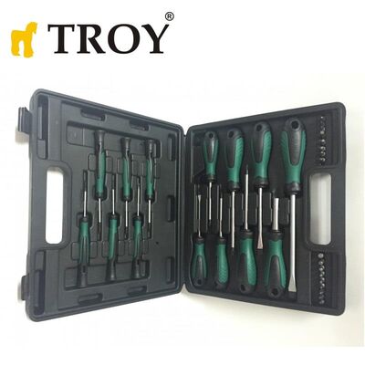 TROY 22332 Screwdriver Set, 32 Pcs