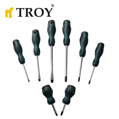 TROY 22350 Tornavida Bits Uç Seti, 50 Parça