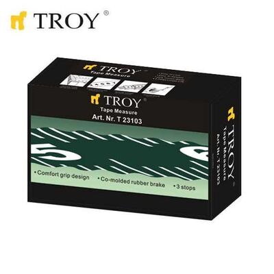 TROY 23103 Tape Measure, 3mx16mm