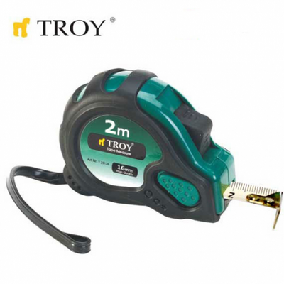 TROY 23122 Stoperli Şerit Metre (2mx16mm)