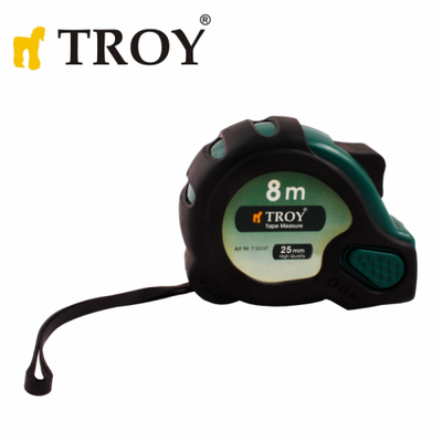 TROY 23127 Tape Measure, 8mx25mm