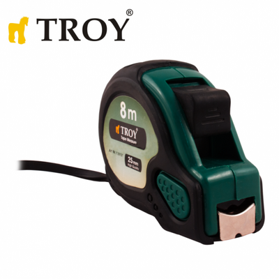 TROY 23127 Tape Measure, 8mx25mm