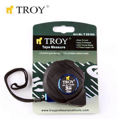 TROY 23163 Tape Measure, 3mx16mm