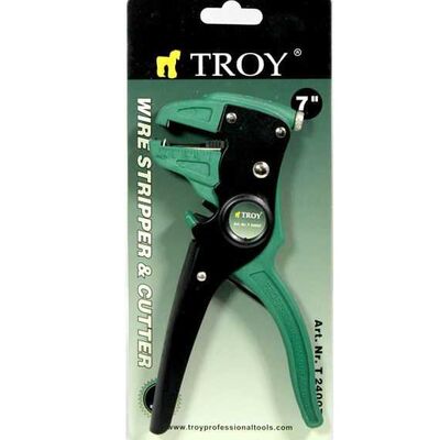 TROY 24007 Self Adjusting Cable Stripper